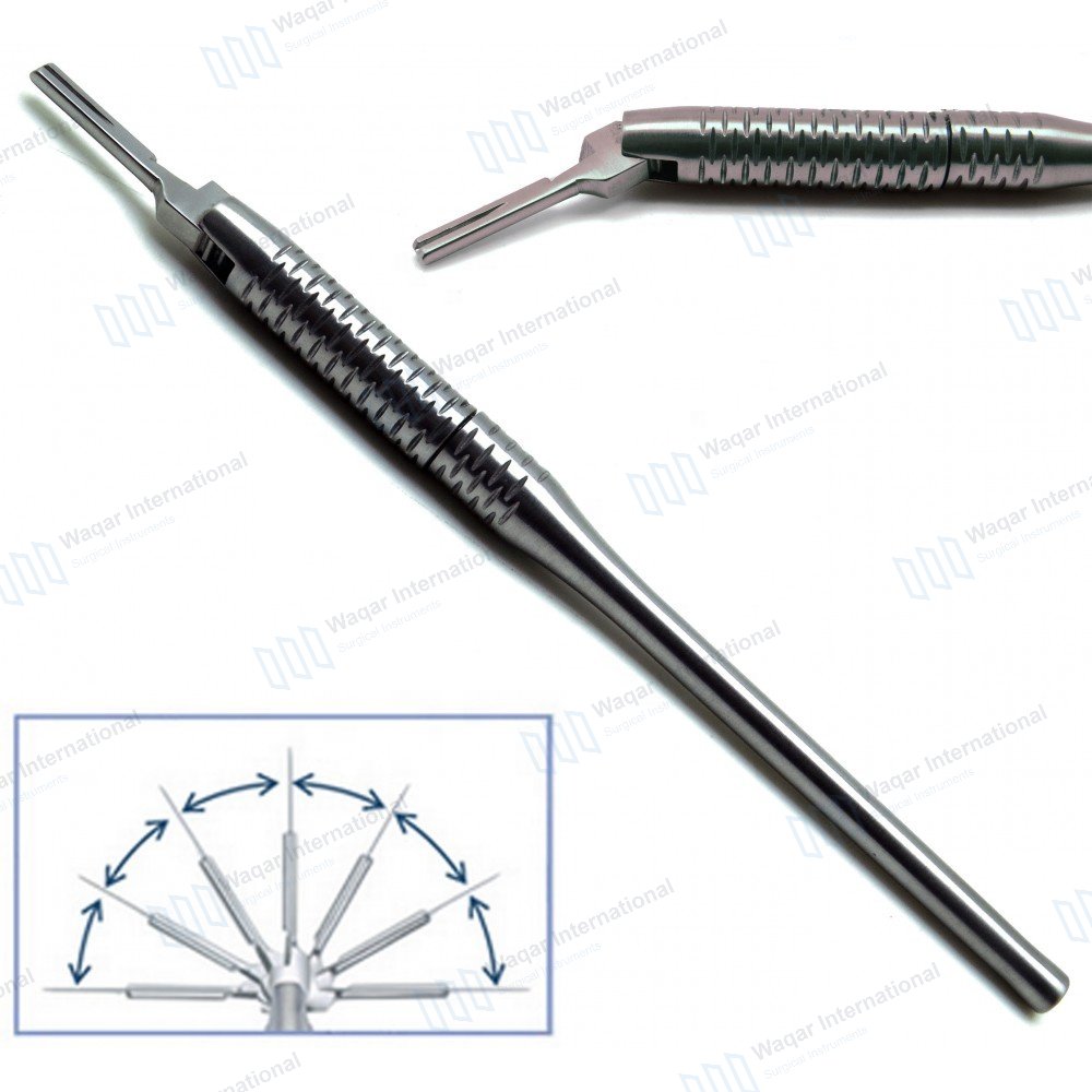 Dental Surgical Scalpel Adjustable Handle No. — surgical instruments manufactured by Waqar International, Sialkot