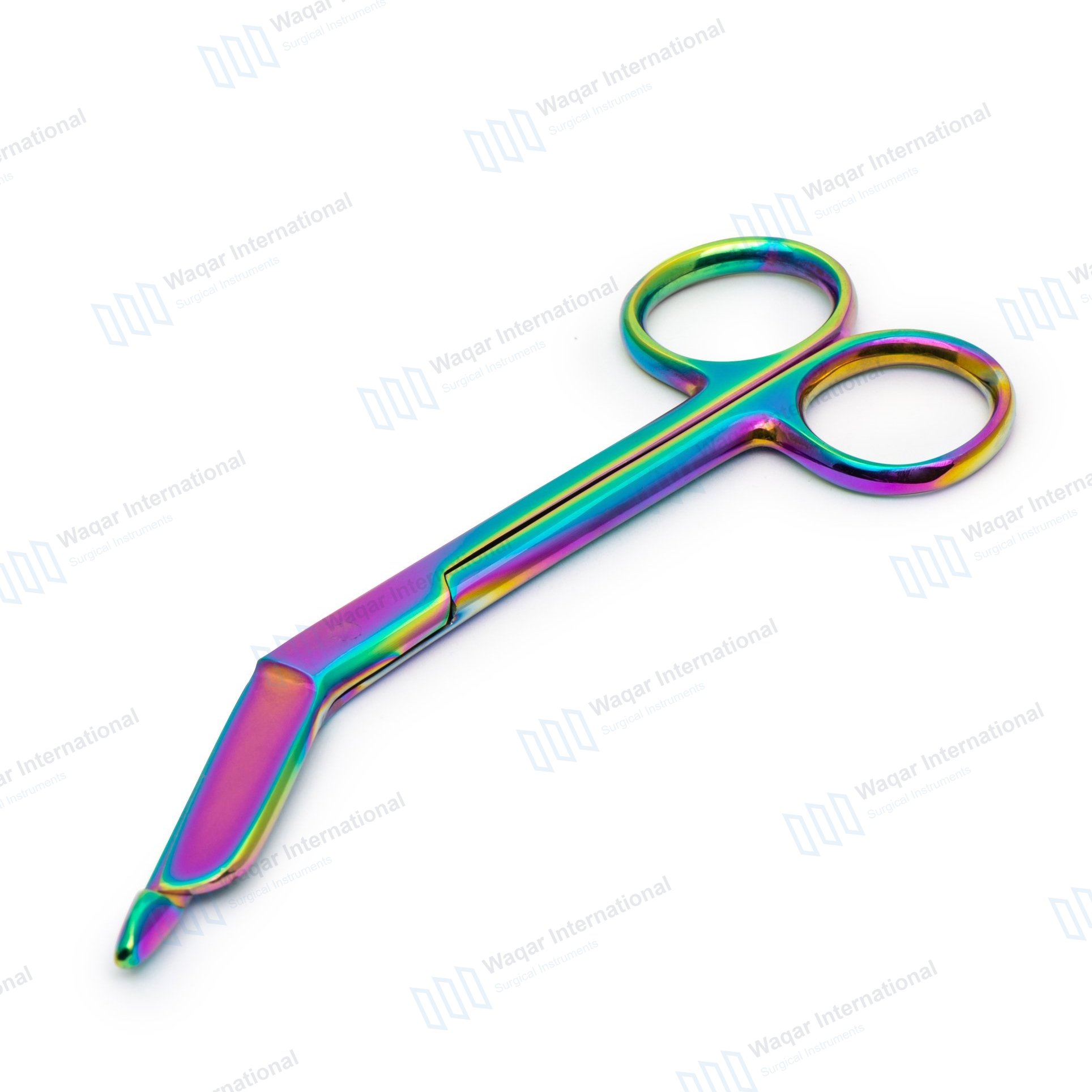Serrated Bandage Scissors Trauma Shears-7.5" — surgical instruments manufactured by Waqar International, Sialkot