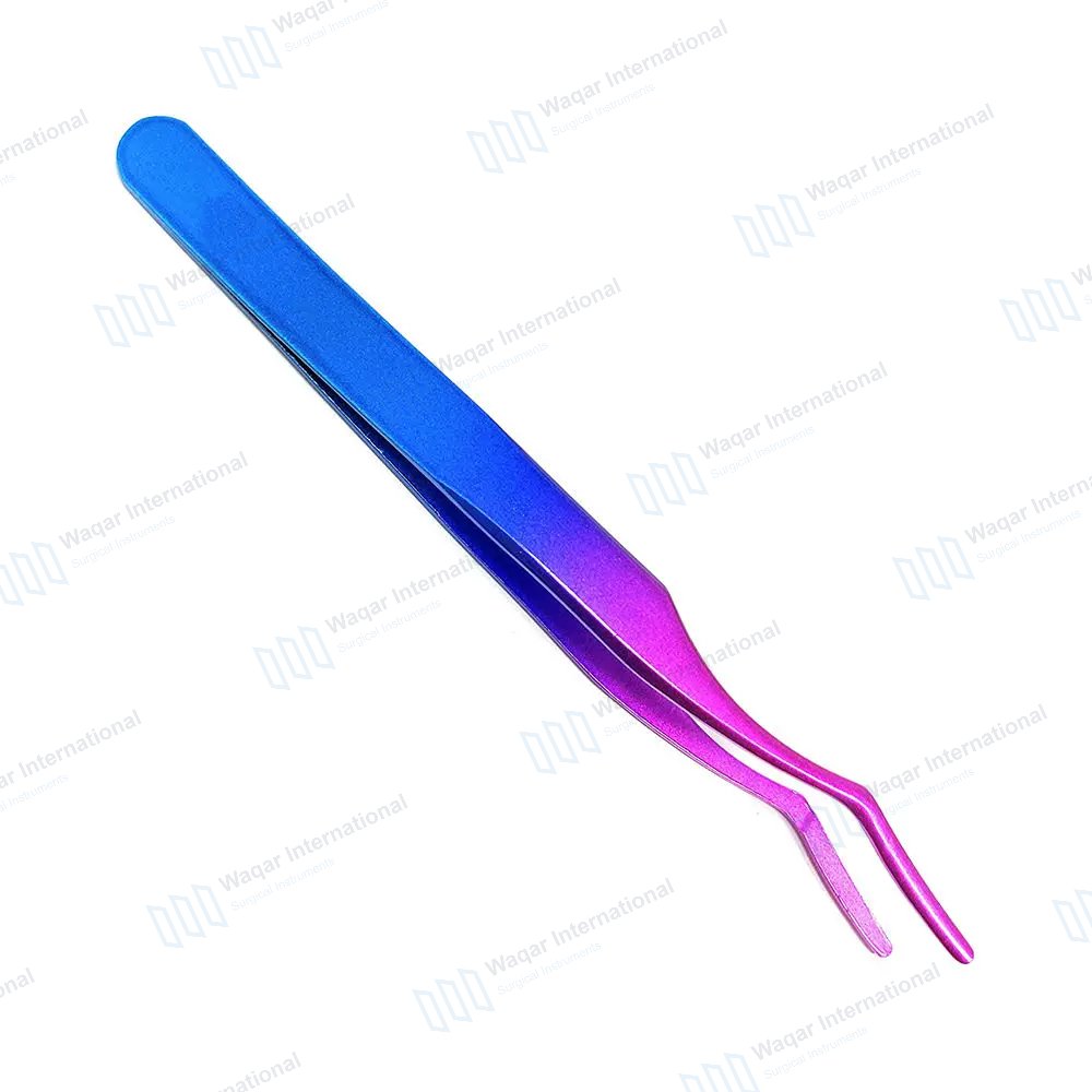 J2 Japanese Stainless Steel Precision Beauty Eyelash Applicator Tweezer — surgical instruments manufactured by Waqar International, Sialkot