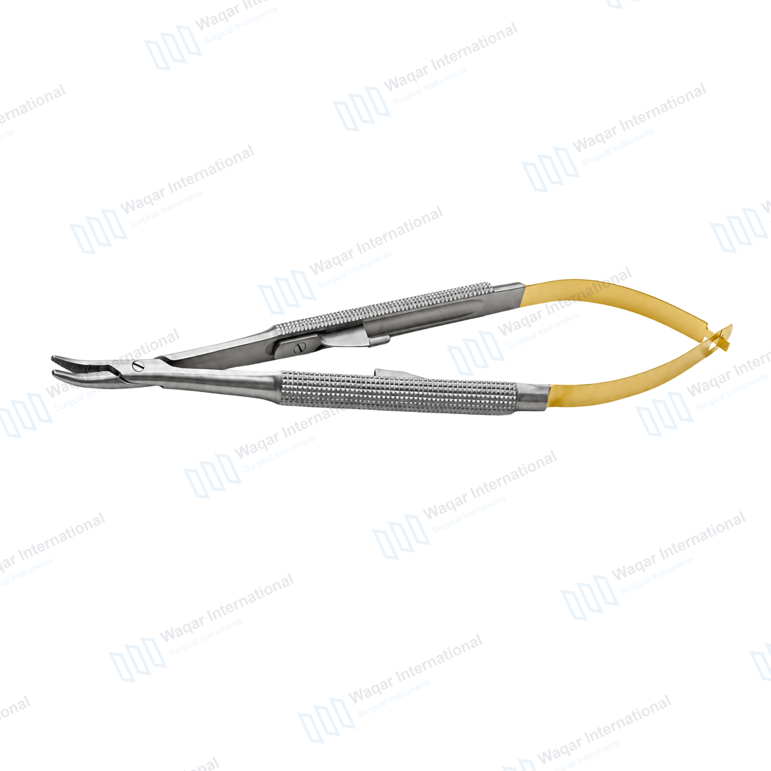 Jacobson TC Microvascular Needle Driver Fine Tip Surgical Instrument — surgical instruments manufactured by Waqar International, Sialkot