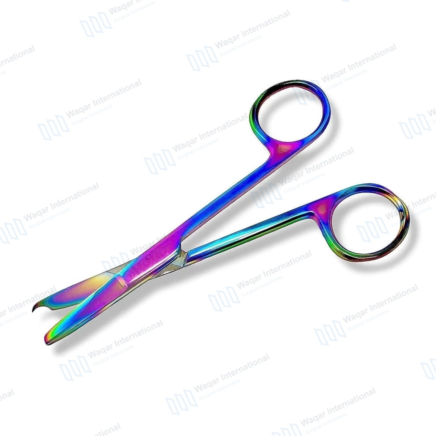 Suture Stitch Scissors 4.5 Inch Straight Reusable — surgical instruments manufactured by Waqar International, Sialkot