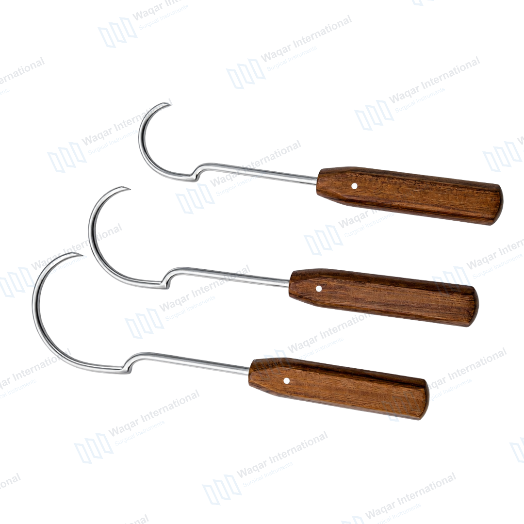 Wire Passer Fiber Handle Set 3 Precision Orthopedic — surgical instruments manufactured by Waqar International, Sialkot