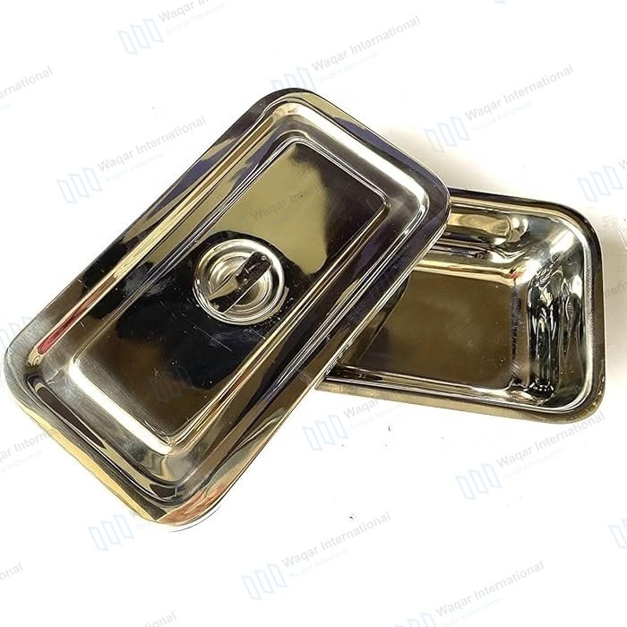 Medical Surgical Tray Organizer Holder Stainless Steel Dental Instruments — surgical instruments manufactured by Waqar International, Sialkot