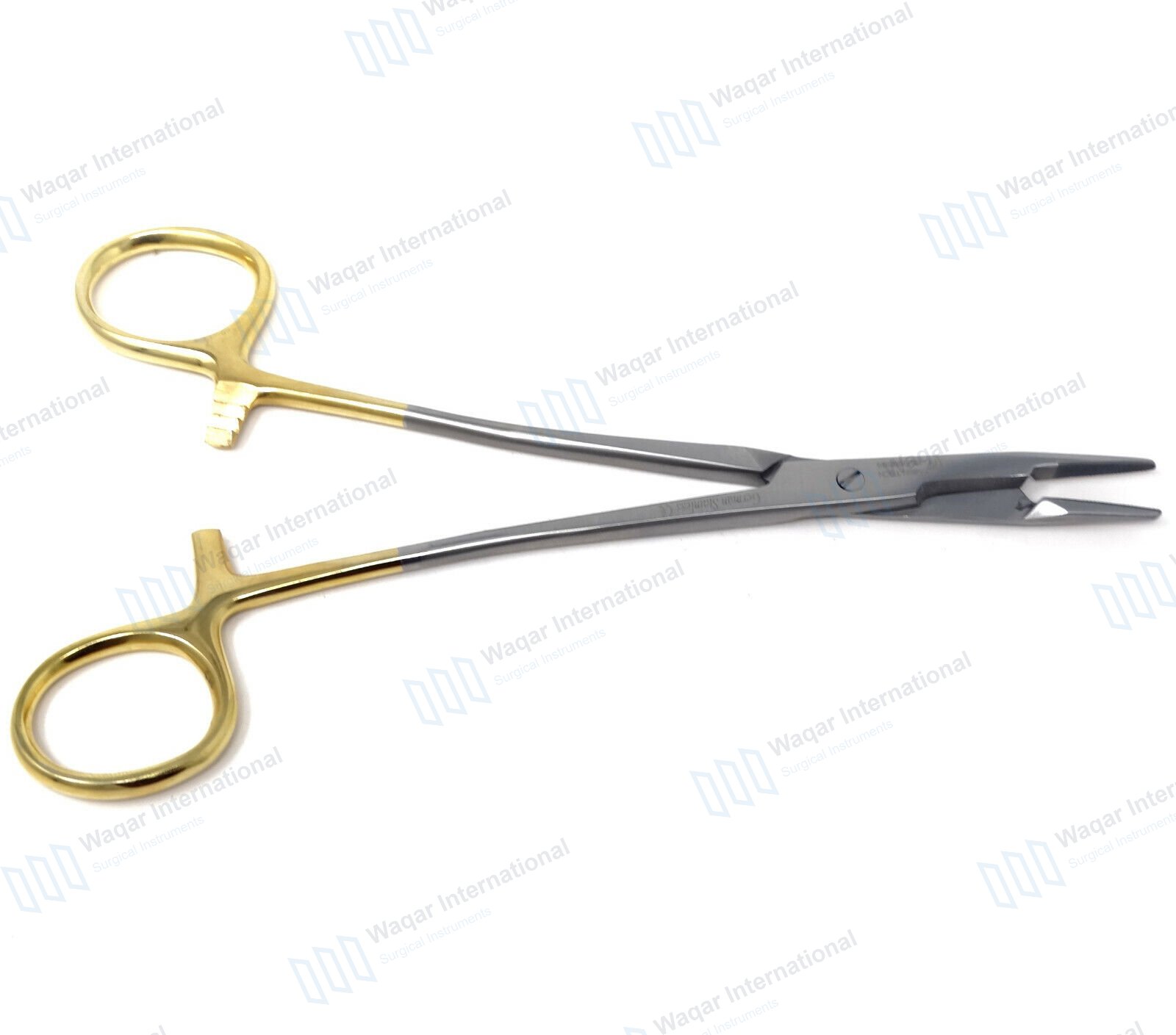 Needle Holders 26CM German Stainless Steel Tungsten Carbide — surgical instruments manufactured by Waqar International, Sialkot