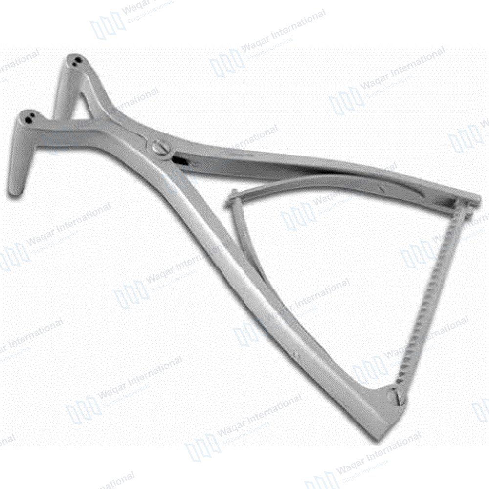 Orthopedic Instruments Hintermann Retractor Distractor 21cm — surgical instruments manufactured by Waqar International, Sialkot