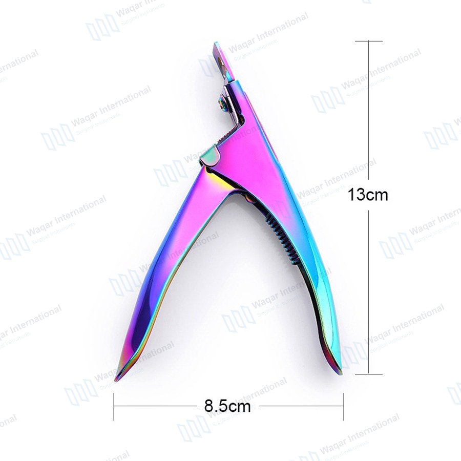 Pattern Design Nail Edge Cutter Wide — surgical instruments manufactured by Waqar International, Sialkot