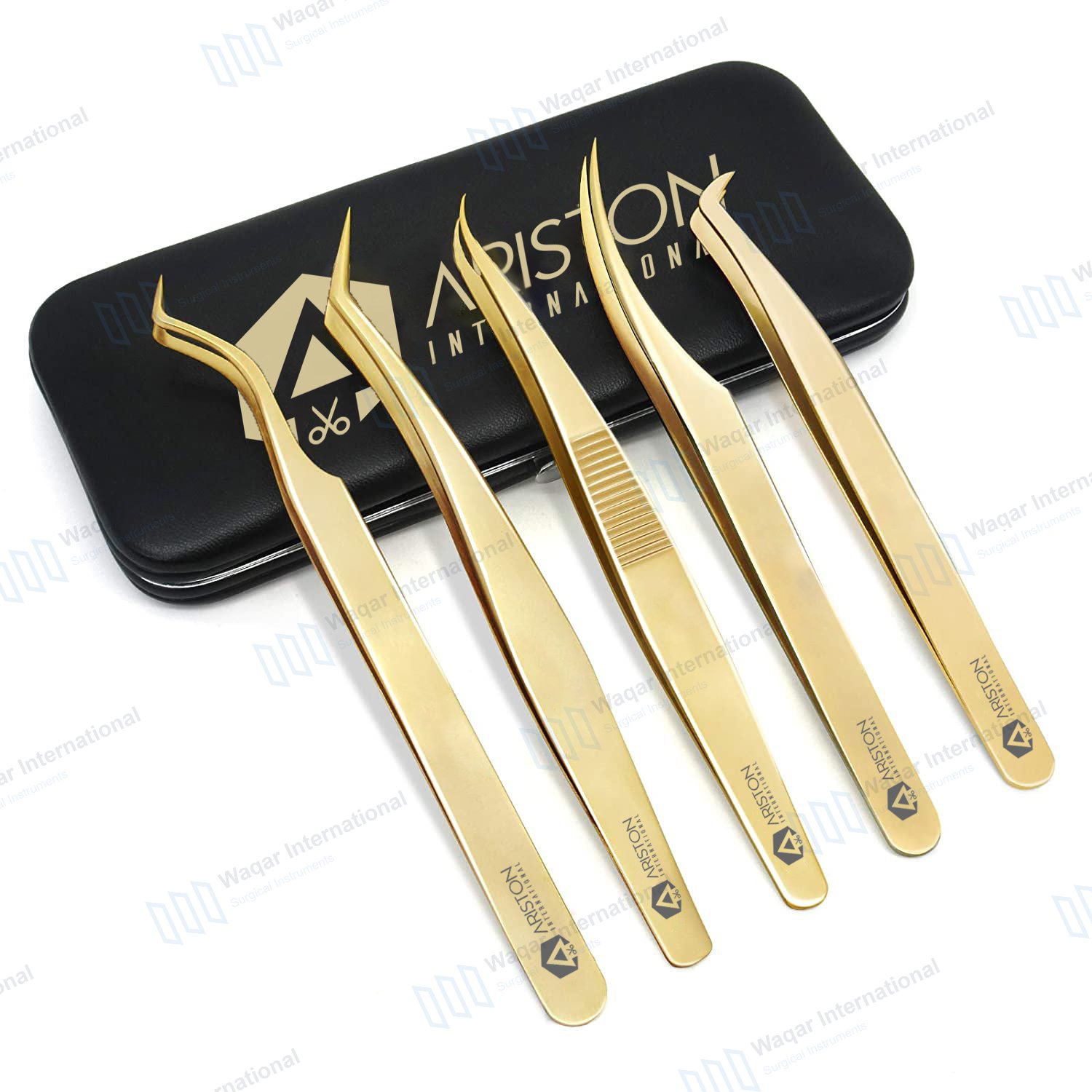 Design Golden Volume Set 4 Anti-Slip Grip — surgical instruments manufactured by Waqar International, Sialkot