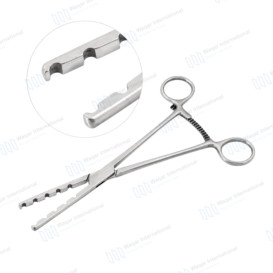 Orthopedic Gap Clamp Cortical Button Clamp-01 for Cortical Button — surgical instruments manufactured by Waqar International, Sialkot