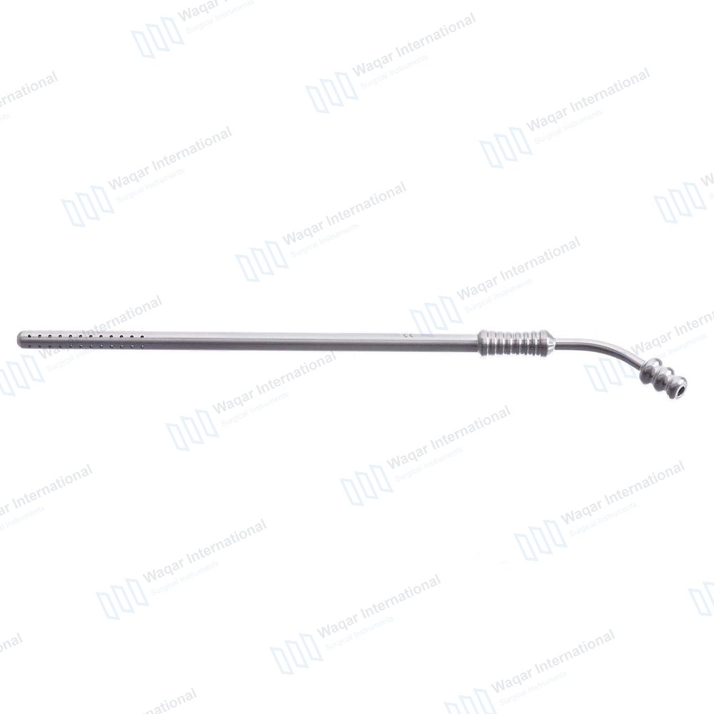 Poole Stainless Steel Surgical Suction Tube with Removable — surgical instruments manufactured by Waqar International, Sialkot