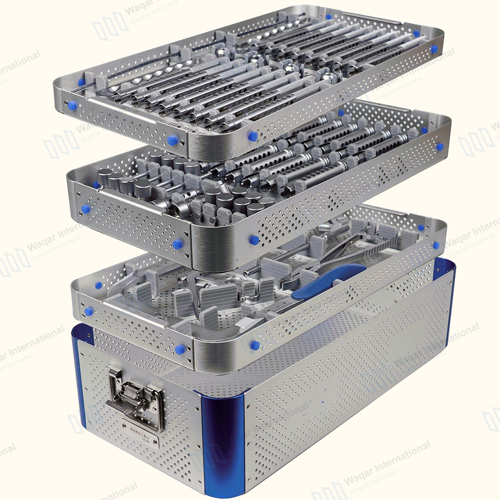 Orthopedic Basic Instrument Set 4mm Cannulated — surgical instruments manufactured by Waqar International, Sialkot