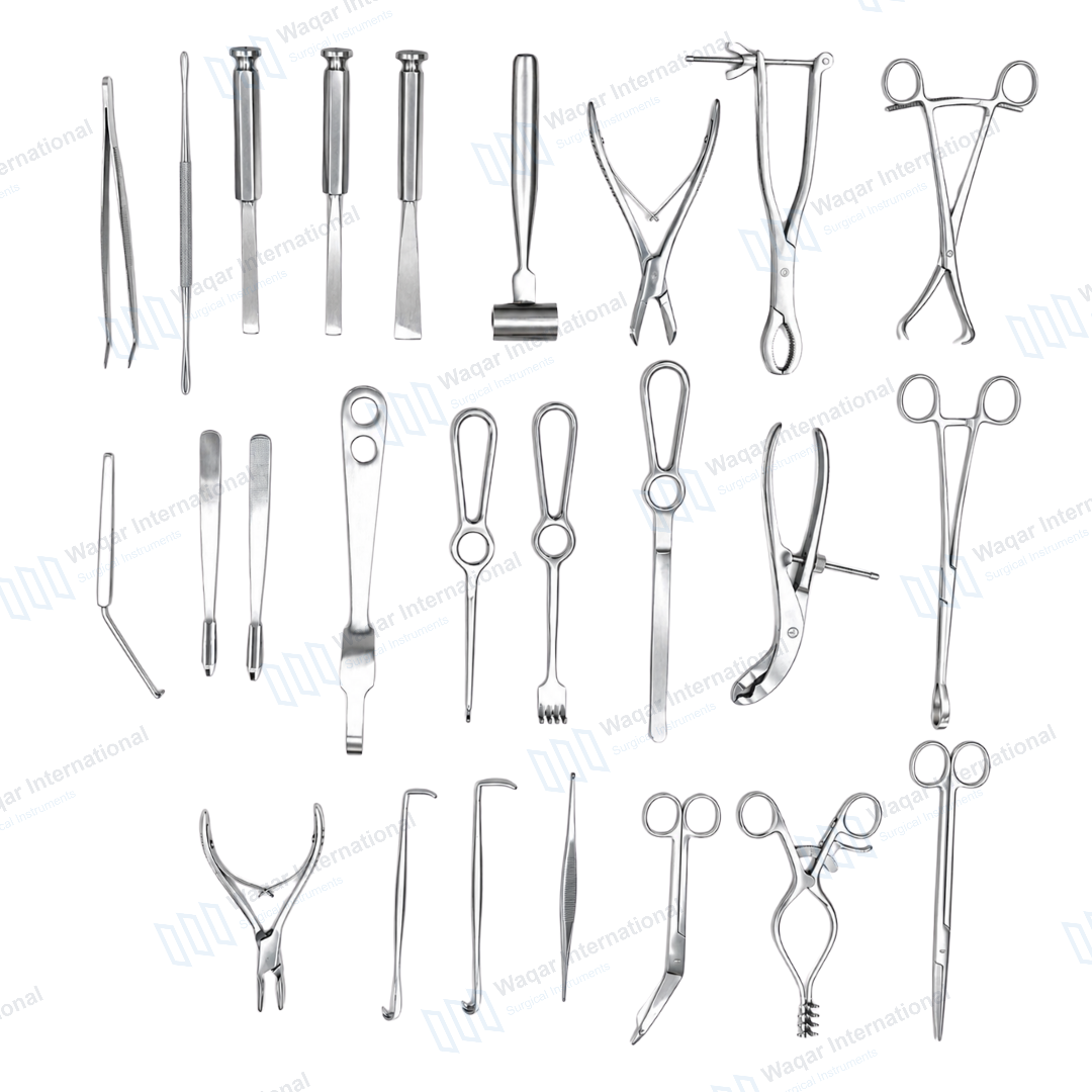 Orthopedic Trauma Instrument Set German — surgical instruments manufactured by Waqar International, Sialkot