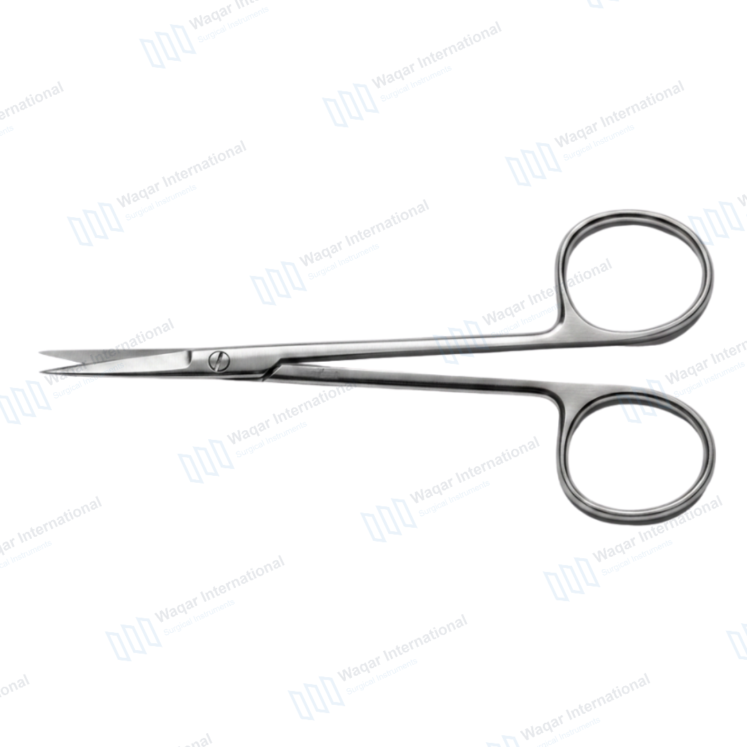 Straight Eye Surgical Scissors Eye Scissors-06 Ophthalmic Microsurgery — surgical instruments manufactured by Waqar International, Sialkot