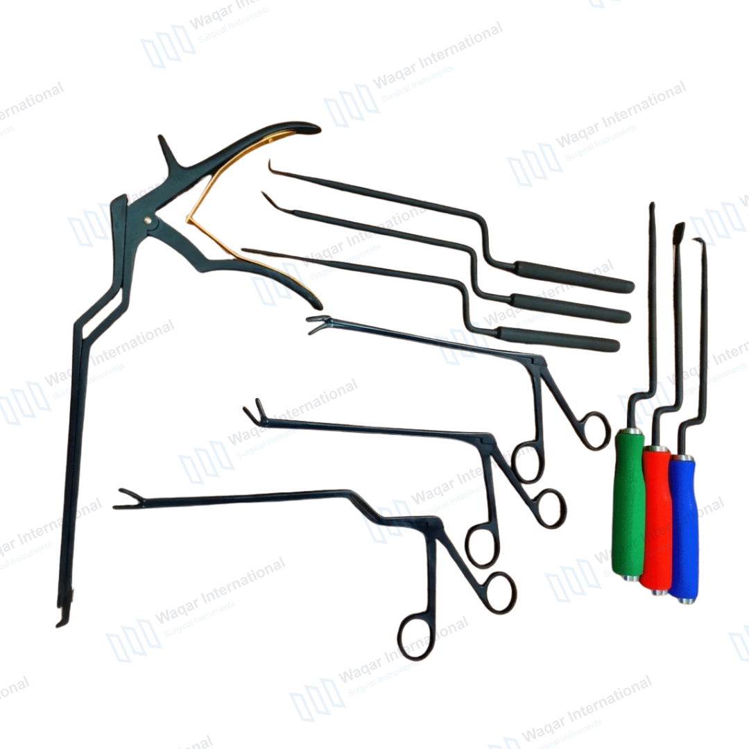 Basic for Lumbar Instruments Set Minimally Invasive Spine — surgical instruments manufactured by Waqar International, Sialkot