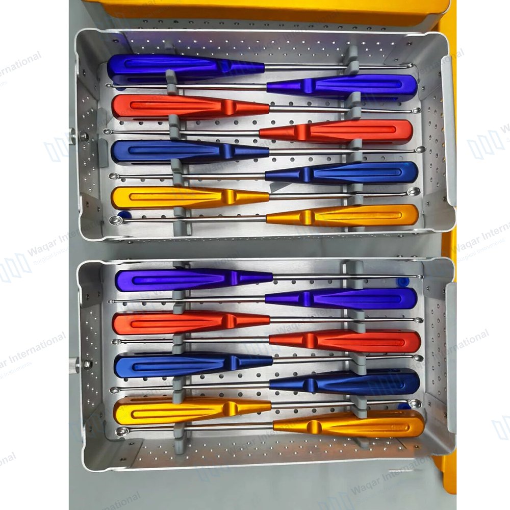 Rectus Curette 11-Inch Stainless Steel Surgical — surgical instruments manufactured by Waqar International, Sialkot