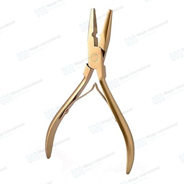 Stainless Steel Keratin Tape Sealing Pliers for Hair Extensions — surgical instruments manufactured by Waqar International, Sialkot