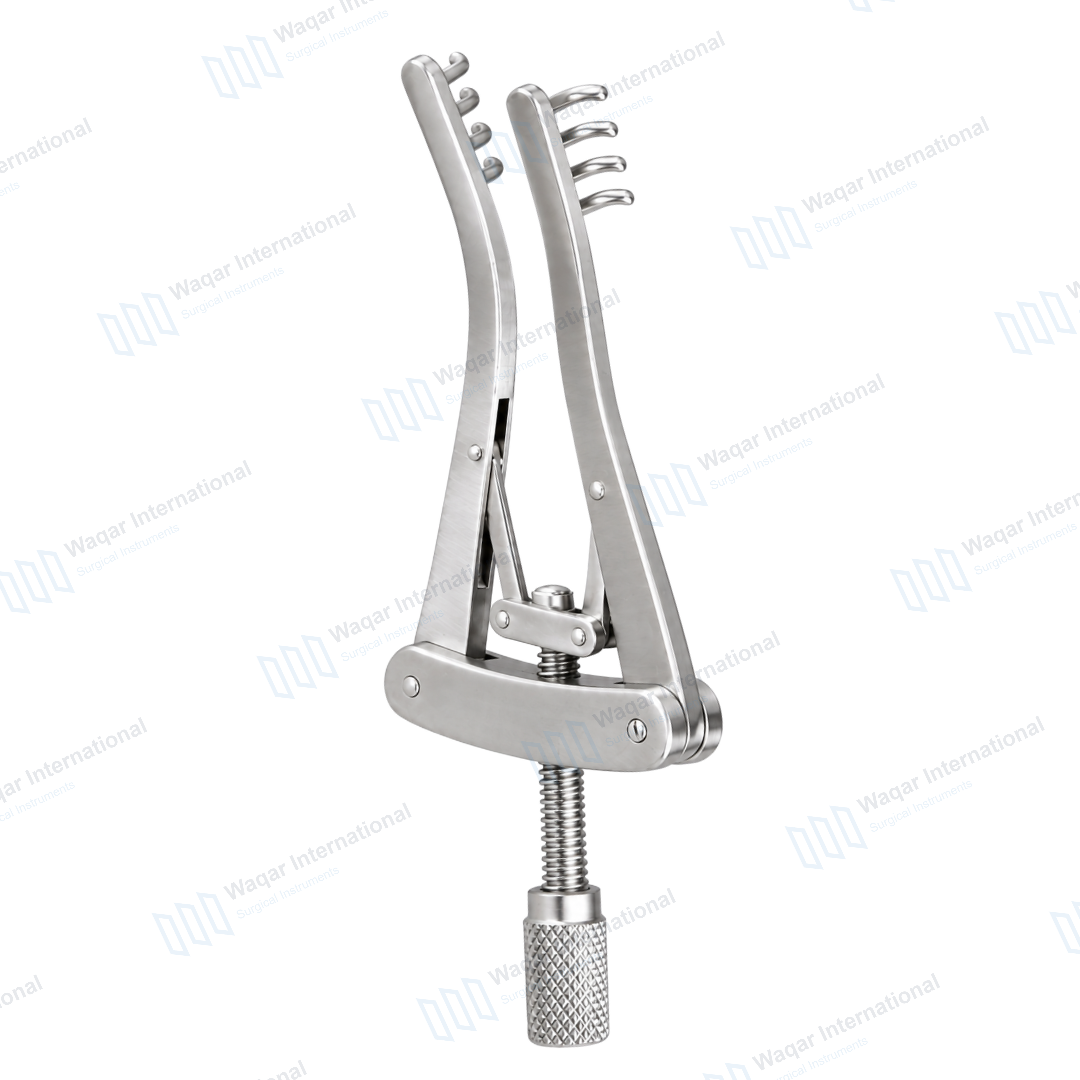 Steel Alm Retractor Surgical Instrument — surgical instruments manufactured by Waqar International, Sialkot