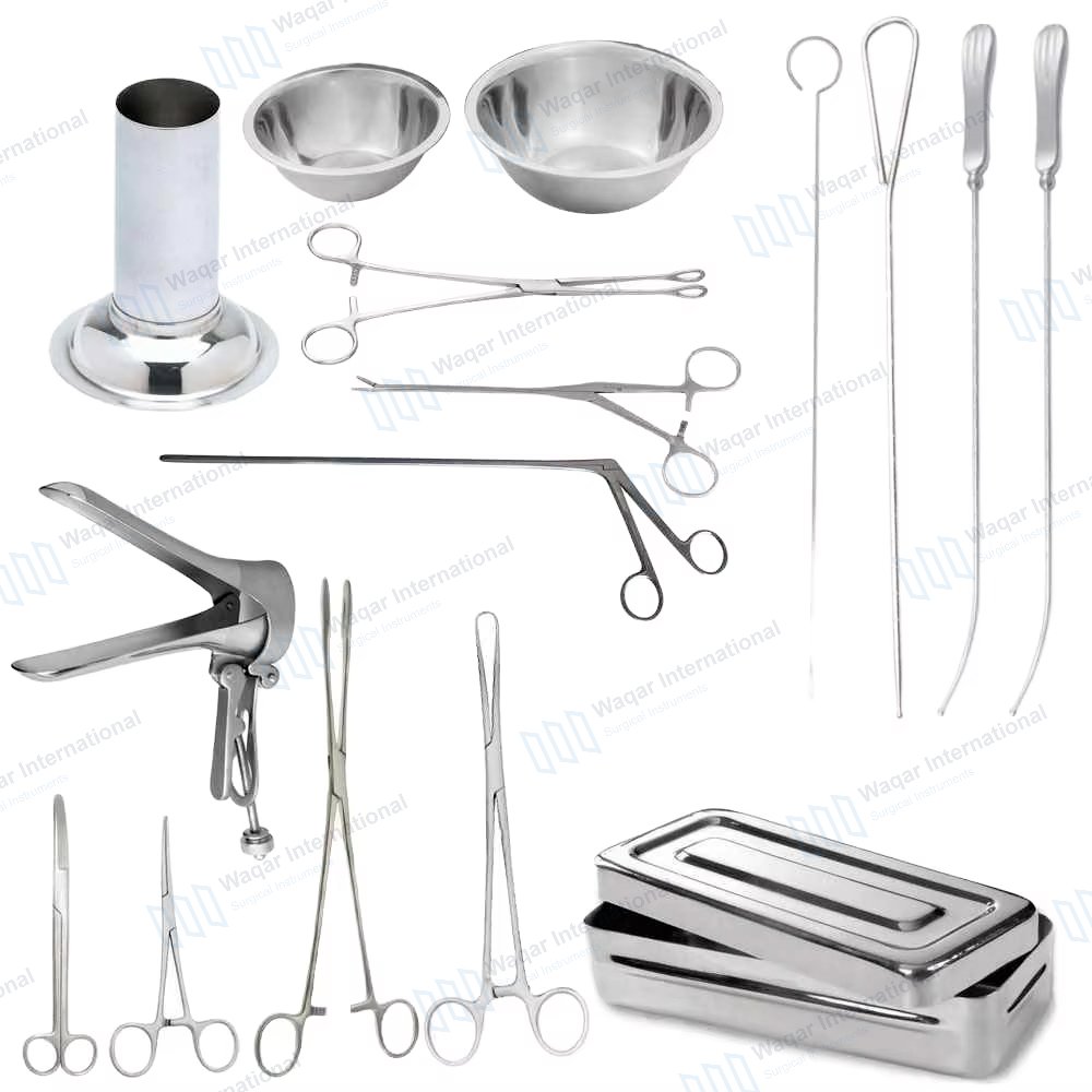 Surgical Set Stainless Steel — surgical instruments manufactured by Waqar International, Sialkot