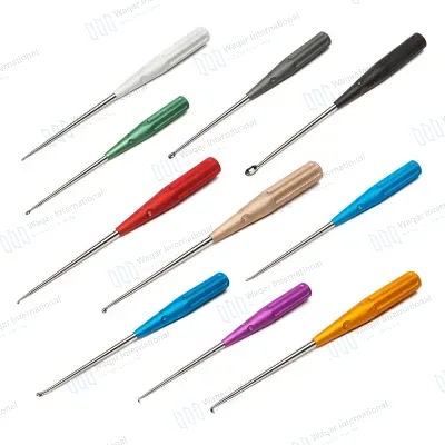 11.34 Inch Stainless Steel Straight Bone Curette