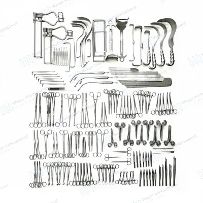 197-Piece Laparotomy Surgical Instruments Set
