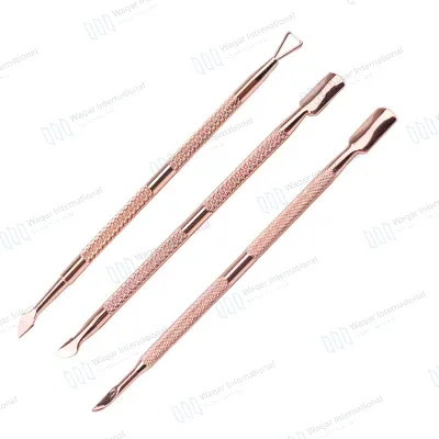 1PC Stainless Steel Double Sided Nail Pusher
