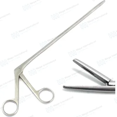 2 Pack Alligator Ear Nose Forceps Micro Grasping