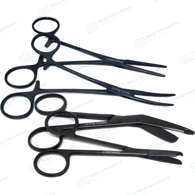 4 PCS Steel Surgical Instruments Kit