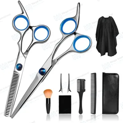 Customizable Salon Barber Scissors Kit Plastic