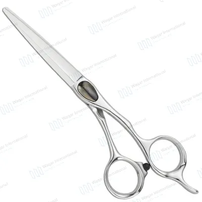 Stainless Steel Straight Barber Salon Hair Thinning