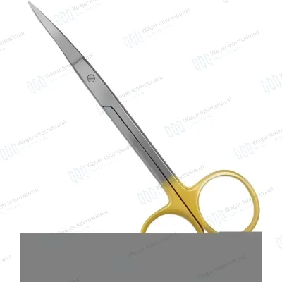 TC Stainless Steel Dental Scissors with Ergonomic Grip