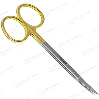 Stainless Steel Curved 4 1/2-Inch Anti-Rust Passivated Iris