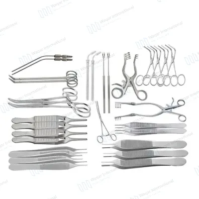 Stainless Steel Abdominal Vascular Surgical Instruments Set