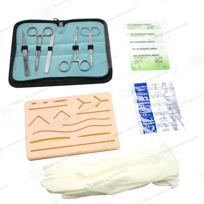 Complete Surgical Suture Practice Kit Medical Student Training Model