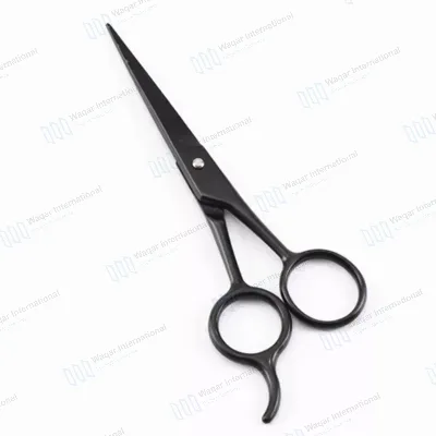 Stainless Steel Rubber Barber Scissors Sharp Blade Tip A+