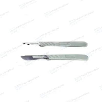 Stainless Steel Scalpels Dull Polish Finish