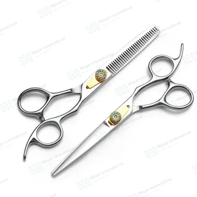 Fashion Design Salon Beauty Left-Handed Barber Hairdressing Scissors