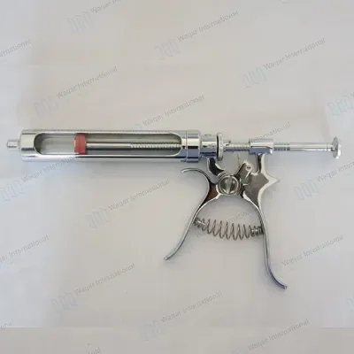 Reusable Silver Animal Veterinary Brass Automatic Double