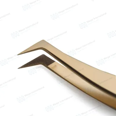 Japanese Stainless Steel Eyelash Extension Tweezers Pointed