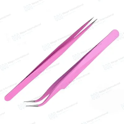 Women's Eyelash Tweezers Anti-Acid