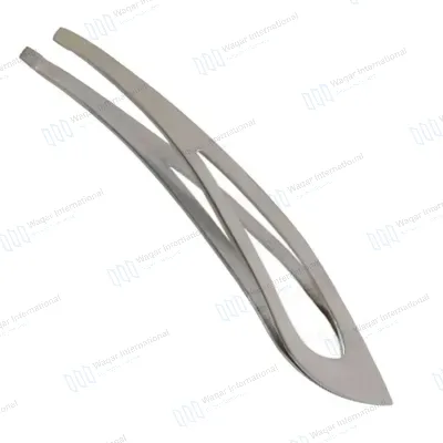 Multi-Function Stainless Steel Slanted Eyebrow Tweezers