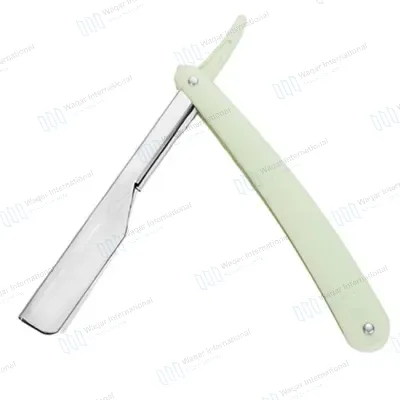 Stainless Steel Folding Handle Barber Razor with Single Blade