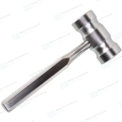 Stainless Steel Bone Mallet Hammer Surgical Orthopedic