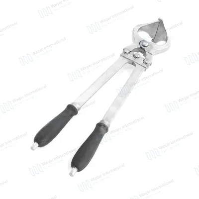 Stainless Steel Veterinary Instrument for Bloodless Castration Livestock Forceps