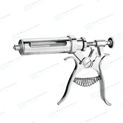Veterinary Stainless Steel Multi Dose Automatic Adjustable Syringe