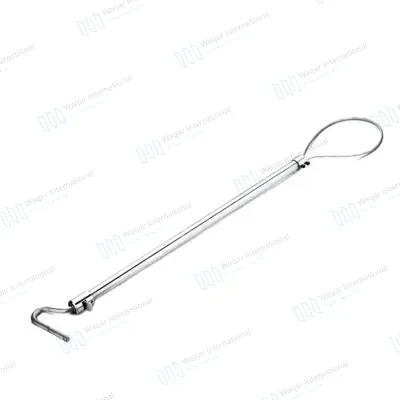 Adjustable Stainless Steel Pig Holder with Grip Handle Veterinary