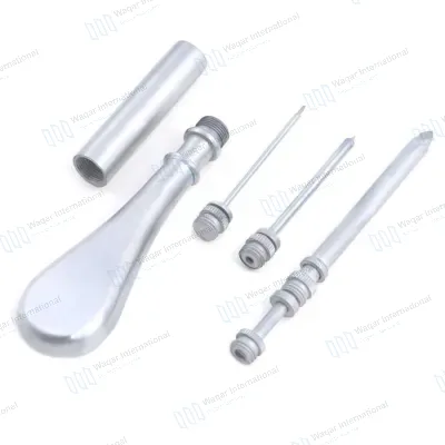 Printed Stainless Steel Trocar Veterinary Obstetric