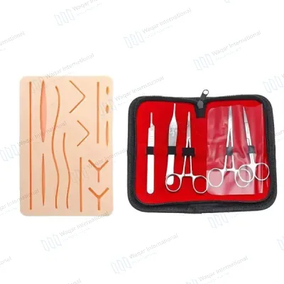 Complete PVC Silicon Suture Practice Kit for Nurse