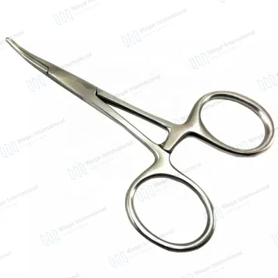 5" Extra Large Stainless Steel Ring Hemostat Mosquito Forceps