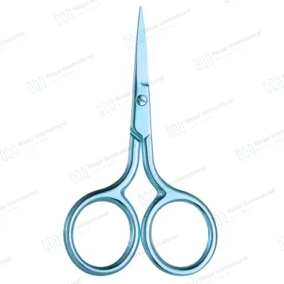 Stainless Steel Straight Cuticle Scissors Right-Handed Sharp