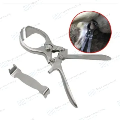 Burdizzo Style Stainless Steel Castration Clamp Color