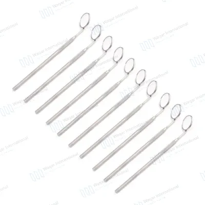 Mini Handle Pakistan Made Dentist Mouth Mirror Bright